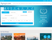 Tablet Screenshot of flymya.com